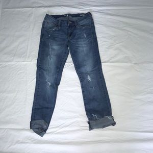 Jenny Boston Cropped Boot Cut Jeans